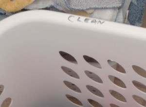 Keep clean laundry baskets in at least a slightly different place than the dirty ones.