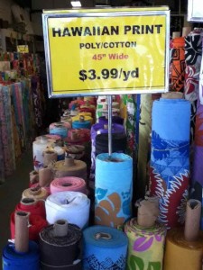 Hawaiian fabric good prices