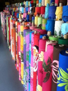 Hawaiian fabric - oodles of colorful prints