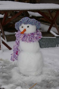 cool weather gardening wardrobe for the fashionable snowlady