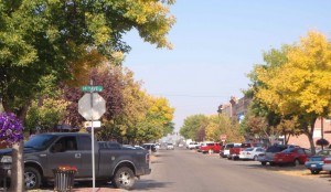 Downtown Nampa fall color