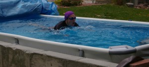 catching the current from the Fastlane in my Tuff pool