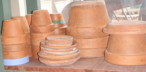  aesthetically pleasing stacks of useful clay pots