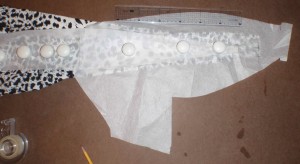 lengthening and widening the sleeve insert pattern