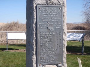 Ward (Massacre) Memorial State Park in Idaho