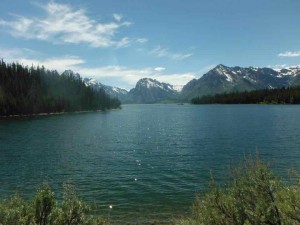 Coulter Bay in Grand Teton National Park