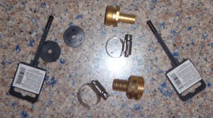 brass hose repair ends with amazingly simple packaging - many thanks to that company!
