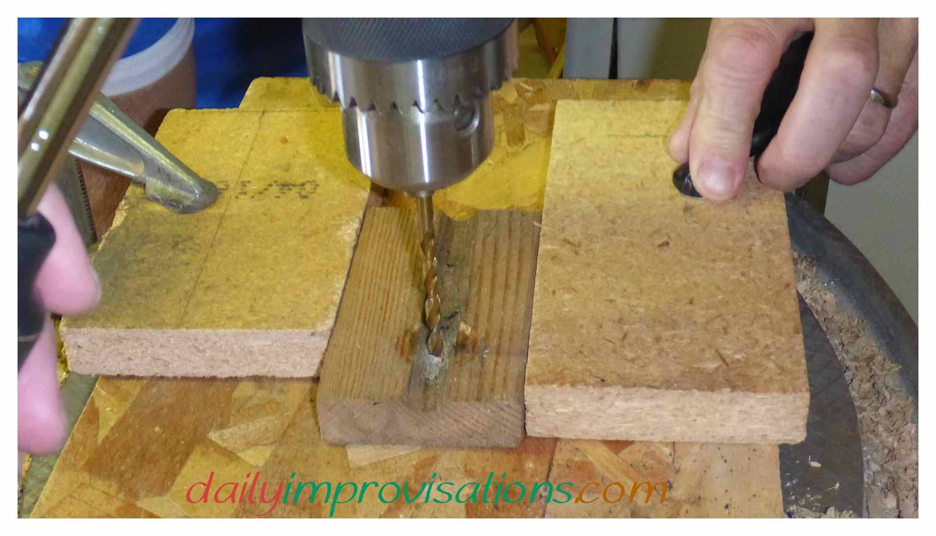 Make A PVC Drill Press