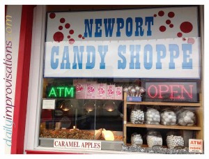 The Newport Candy Shoppe is apparently also known for it's caramel popcorn, but I didn't try any of that.