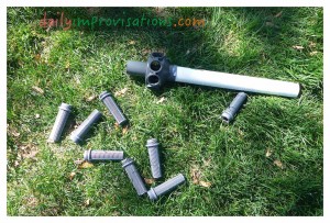 The system of pipes from inside the sand filter were easy to screw apart for cleaning.