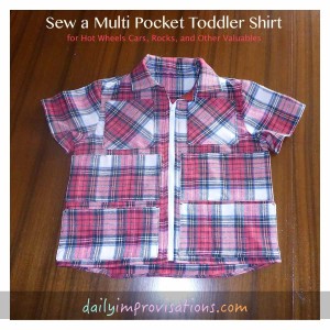 toddler pocket shirt finished front