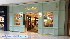 The Lolli and Pops store front at the Boise Towne Square Mall