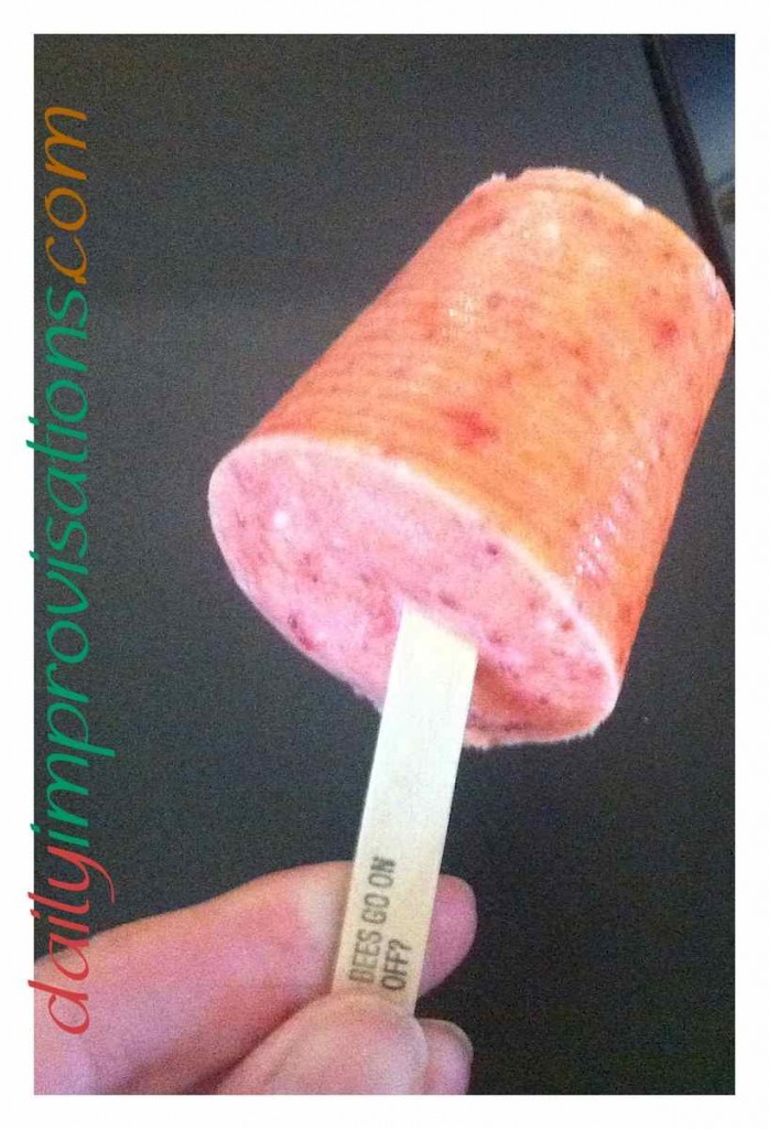 How to Make Fresh Home Made Popsicles from Frozen and Canned Fruit
